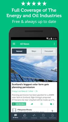 Energy News Oil, Solar and Mo android App screenshot 5